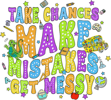 Magic Schoolbus Take Chances Make Mistakes Get Messy Doggie Tank