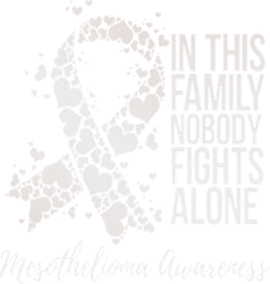 Family Support Pearl Ribbon Mesothelioma Awareness Beanie