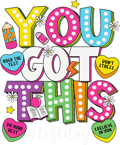 Test Day Rock The Test You Got This Teacher Test Testing T-Shirt