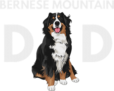 Bernese Mountain Dog Dad Funny Dog Dad Bernese Mountain Dad Bucket Hat