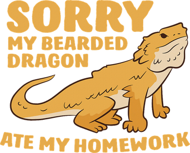 Bearded Dragon School My Bearded Dragon Ate My Homework Bucket Hat
