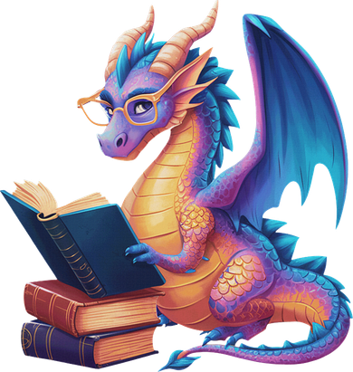 Bookworm Book Lover Women Dragon Reading Women's Hoodie