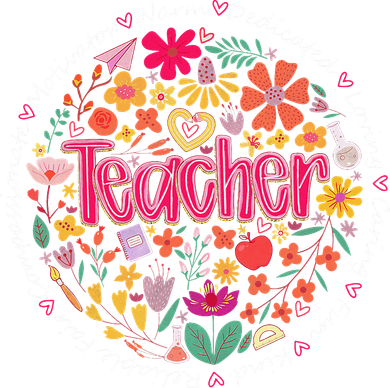 Teach Love Inspire Wildflower Teacher Funny Back To School Tank Top
