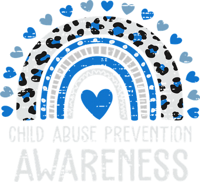 Child Abuse Prevention Rainbow Leopard Child Abuse Awareness Women's Hoodie