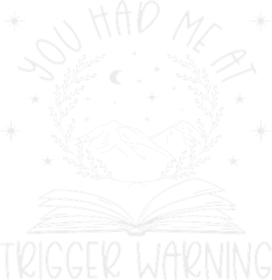 Dark Romance Trigger Warning Spicy Book Merch Women Smut Coaster