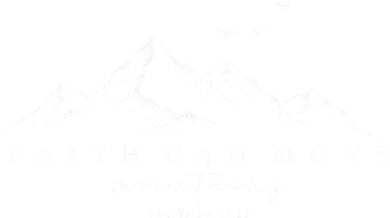 Faith Can Move Mountains Christian God Jesus Bible Verse Long Sleeve Shirt