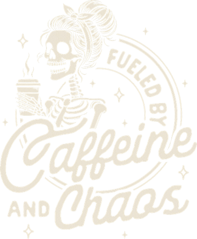 Mom Life Coffee Lover Motherhood Fueled By Caffeine & Chaos Tote Bag