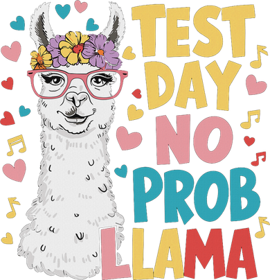 Test Day No Prob Llama Llama Teacher Testing Day Coffee Mug