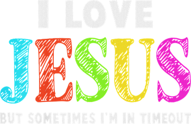 Cute I Love Jesus Christian Faith Gifts Tote Bag