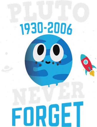 Pluto Never Forge Astronomy Science Space Geek Button