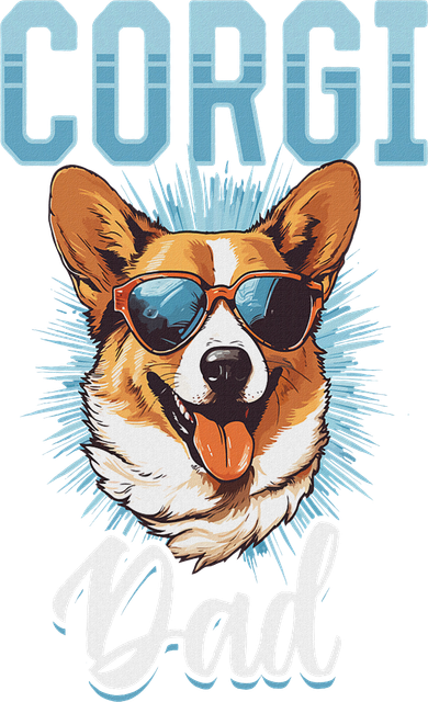 Pembroke Welsh Corgi Corgi Dad 11oz C Handle Ceramic Mug