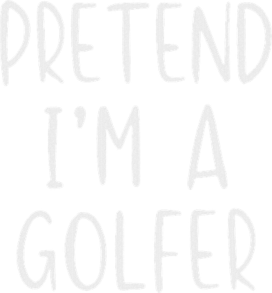 Pretend Golfer Costume Halloween Simple Funny Golfing Golf Golf Towel