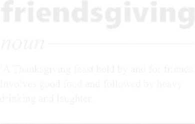 Friendsgiving Definition Funny Friendsgiving Gift Toddler T-Shirt