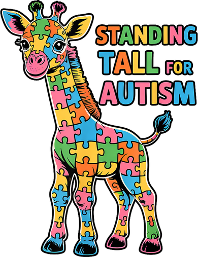 Autism Awareness Month April Puzzle Acceptance & Inclusion  Toddler Long Sleeve