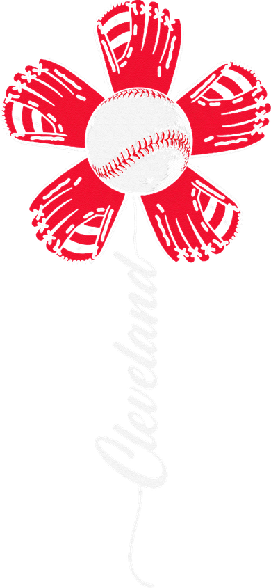 Vintage Cleveland Ohio Women Funny Souvenir Flower Kids T-Shirt