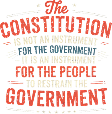 The Constitution Is An Instrument Hands Off Long Sleeve Shirt
