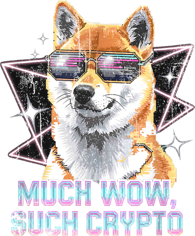 Doge Crypto Meme SHIBA INU Design For Shiba Lovers Friend Family T-Shirt