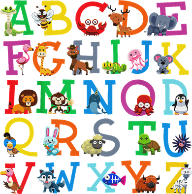 Zoo Animal Alphabet Abcs Animals Learning A Z Abc Letters Polo