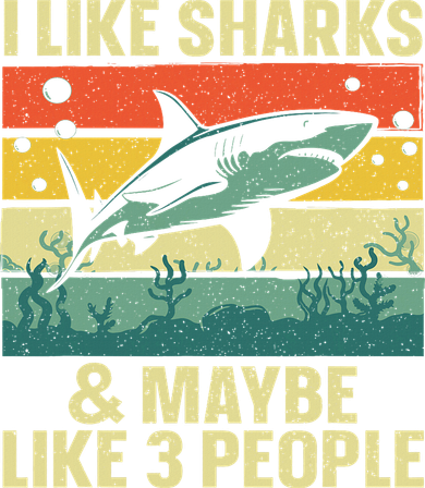 Funny Shark Design For Women Shark Lover Ornament