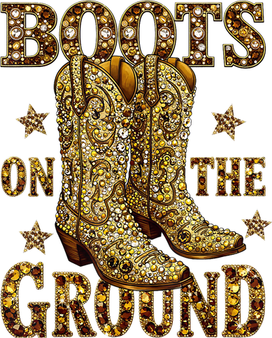Boots On The Ground, Cowgirl Linedance, Boot Cowboy Western  Women's Sweatshirt