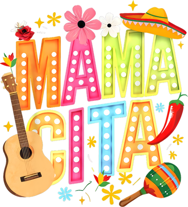 Cinco De Mayo Mamacita Mexican Mama Cita Women Mother's Day  Doggie Tank