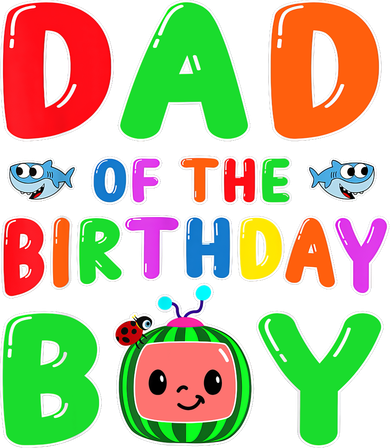 Dad Of The Birthday Boy Funny Melon Family Matching  Bucket Hat