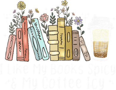 I Like My Books Spicy And My Coffee Icy, Spicy Book Coffee 11oz C Handle Ceramic Mug