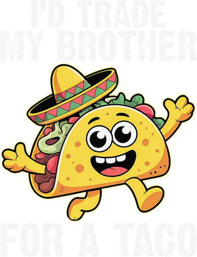 Id Trade My Brother For A Taco Funny Taco Cinco De Mayo Coffee Mug
