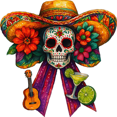 Cinco De Mayo Mexico Tequila Margarita Tacos Sugar Skull Backpack