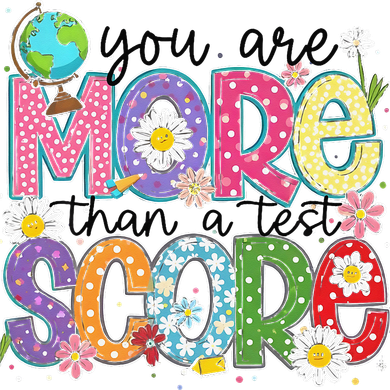 You Are More Than A Test Score Test Day Star Testing Team Coaster