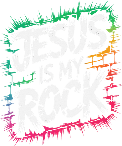 Jesus Is My Rock Biblical Christian Faith Women's Hoodie