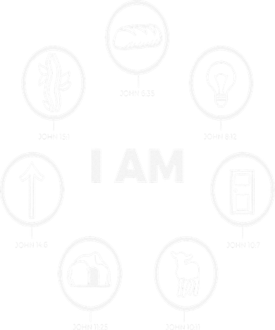 I Am Bible Animations White Design Jesus John Bible Coffee Mug