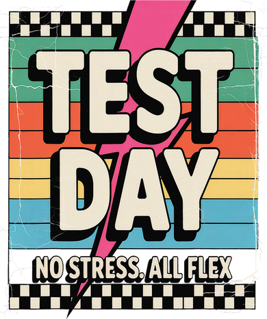 Staar State Test Teacher Testing Day No Stress All Flex Apron