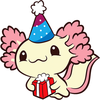 Axolotl Birthday Party Cute Axolotl Birthday Party Axolotl Toddler T-Shirt