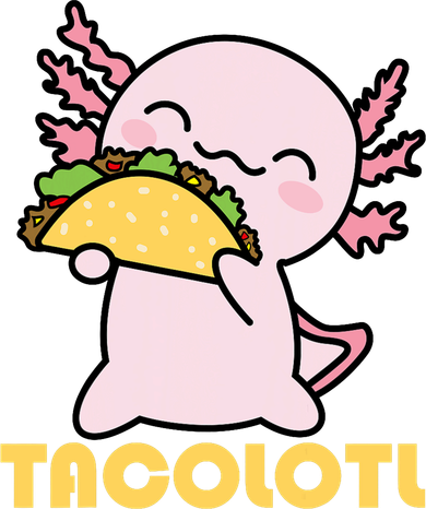 TACOLOTL Axolotl Taco Lover Kawaii Cute Mexican Axolotl Women's Tank Top