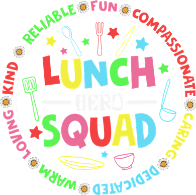 School Lunch Hero Squad Funny Cafeteria Workers Lunchroom Coaster