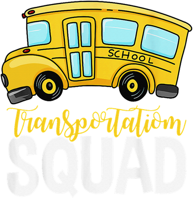 Transportation Squad Retro Bus Aide Back To School Matching Women's T-Shirt