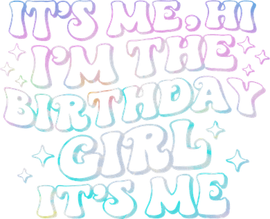 It's Me Hi I'm Birthday Girl It's Me Groovy  Women's Sweatshirt