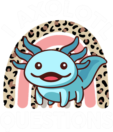  I Axolotl Questions Girl Women Cute Axolotl  Coffee Mug