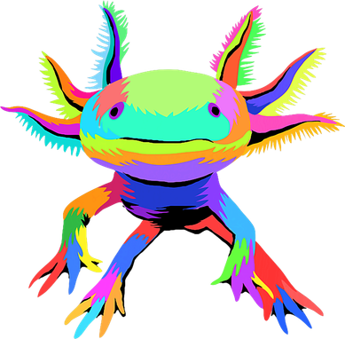 Axolotl Pop Art Axolotl Animal Axolotl Lover Toddler T-Shirt