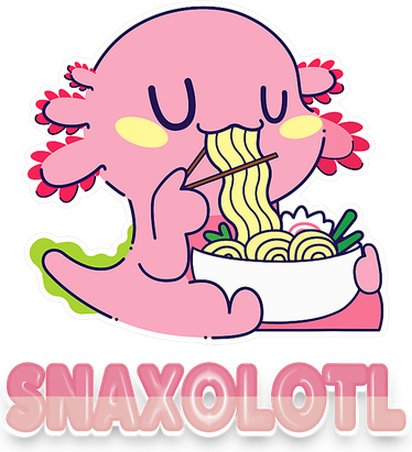 Snaxolotl Ramen Axolotl Kawaii Fish Toddler Long Sleeve