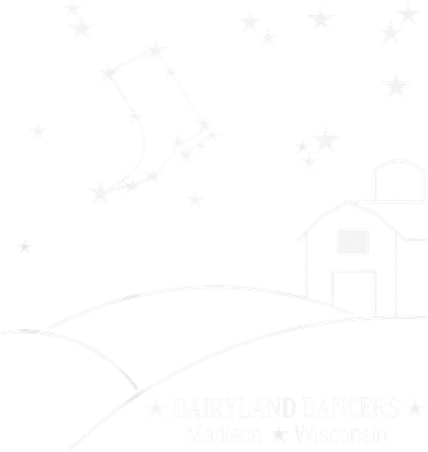 Dairyland Dancers Country Line Dancing Madison Wisconsin Tote Bag