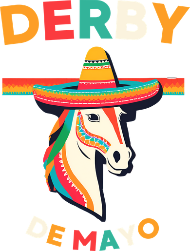 Cinco De Derby Funny Horse Racing Hat