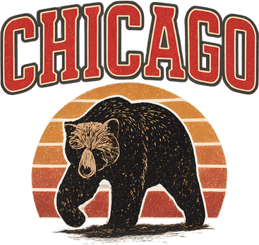 Chicago Bear Vintage Toddler T-Shirt