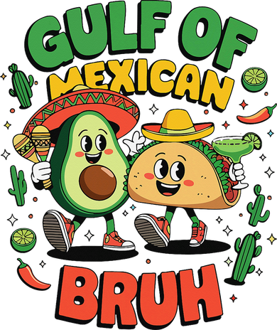 Avocado Gulf Of Mexican Bruh Cinco De Mayo Funny Women's Tank Top