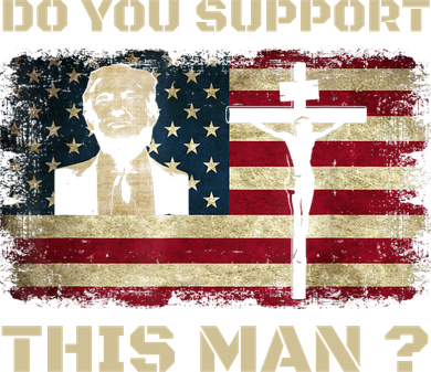Do You Support This Man Funny Trump Women's Tank Top