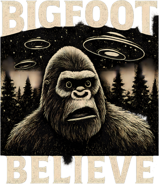 Bigfoot Believe Women's Hoodie