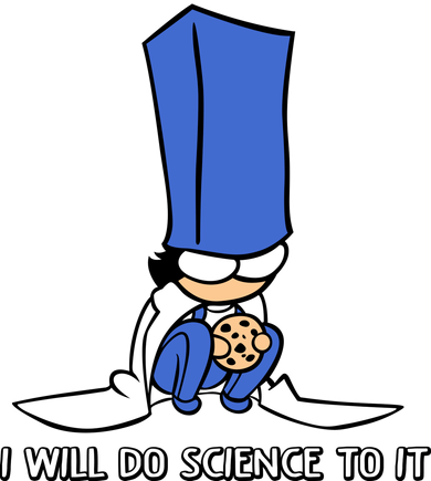 Biscuit Science I Will Do Science To It Baby Bodysuit