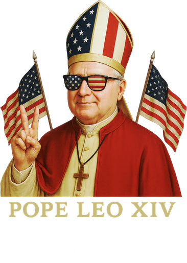 American Pope Leo XIV USA Doggie Tank