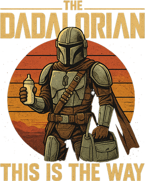 Best Fathers Day Dad The Dadalorian Ornament